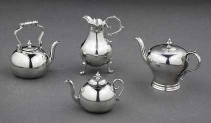 18th Century Dutch Silver Miniature Milk Jug - Johannes van Geffen